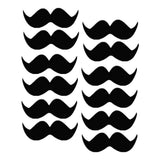 Max 12x Shiny Beards Paper Stickers Bottle Cup Label DIY Art Craft Party Favor