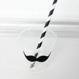 Max 12x Shiny Beards Paper Stickers Bottle Cup Label DIY Art Craft Party Favor