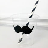 Max 12x Shiny Beards Paper Stickers Bottle Cup Label DIY Art Craft Party Favor
