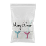 Max 12Pack Shiny Mermaid Paper Stickers Bottle Cup Label Decal Party Favor