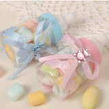 Max 12pcs Creative Nursing Bottle Candy Boxes Wedding Party Favor Pink