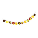 Max Thanksgiving Banner with Leaf Bunting Backdrop Home Fall Party Decor Favor