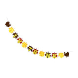 Max Thanksgiving Banner with Leaf Bunting Backdrop Home Fall Party Decor Favor