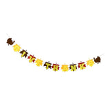 Max Thanksgiving Banner with Leaf Bunting Backdrop Home Fall Party Decor Favor