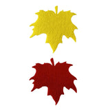 Max Maple Leaf Shape Coaster Cup Pad Non-woven Fabric Dinner Coffee Dish Tray