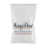 Max 20pcs Creative Triangle Cone Mermaid Candy Boxes Party Favor Grey