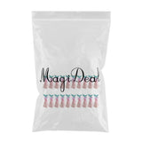 Max 20pcs Creative Triangle Cone Mermaid Candy Boxes Party Favor Rose Red