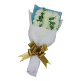 Max Chrysanthemum Artificial Bouquet Cemetery Flowers Grave Decoration beige