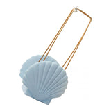 Max Novelty Shell Wedding Flower Girl Basket Flower Pot Garden Cafe Ornaments