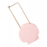 Max Sea Wind Shell Shape Romance Wedding Flower Basket Home Garden Decor Pink
