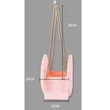 Max Sea Wind Shell Shape Romance Wedding Flower Basket Home Garden Decor Pink