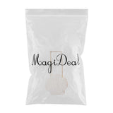Max Sea Wind Shell Shape Romance Wedding Flower Basket Home Garden Decor White