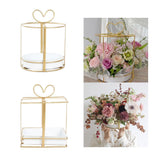Max Metal Wedding Bridal Flower Basket Petals Storage Flower Basket Rectangle