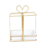 Max Metal Wedding Bridal Flower Basket Petals Storage Flower Basket Rectangle