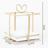 Max Metal Wedding Bridal Flower Basket Petals Storage Flower Basket Rectangle