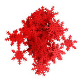 Max 100pcs Lots Xmas Snowflakes Window Clings Sticker Christmas Home Ornaments