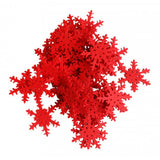 Max 100pcs Lots Xmas Snowflakes Window Clings Sticker Christmas Home Ornaments