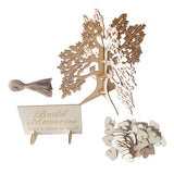 Max Wood DIY Wedding Guest Book Wishing Tree Birthday Party Ornaments Ornaments