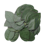 Max 100x Fake Rose Leaves Wedding Christmas Party Centerpiece Decor DIY Craft