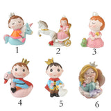Max Fairytale Theme Cake Topper ABS Resin Birthday Party Favor Merry Go Round