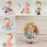 Max Fairytale Theme Cake Topper ABS Resin Birthday Party Favor Merry Go Round