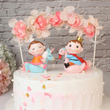 Max Fairytale Theme Cake Topper ABS Resin Birthday Party Favor Merry Go Round