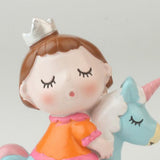 Max Fairytale Theme Cake Topper ABS Resin Birthday Party Favor Merry Go Round