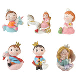 Max Fairytale Theme Cake Topper ABS Resin Birthday Party Favor Merry Go Round