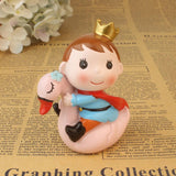 Max Fairytale Theme Cake Topper ABS Resin Birthday Party Favor Swan