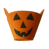 Max Halloween Themd Candy Gift Bag Tote for Kids Xmas Party Costumes Pumpkin