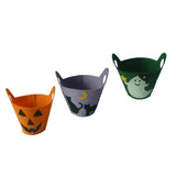 Max Halloween Themd Candy Gift Bag Tote for Kids Xmas Party Costumes Pumpkin