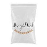 Happy Fall Banner Leaf Bunting Hanging Home Fireplace Mantel Party Supplies