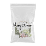 Max 20cm Artificial Flower Rattan Wreath Door Hanging Garland for Wedding Home A
