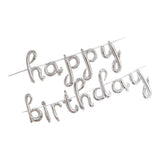 Max 13x Happy Birthday Balloons Reusable Banner Girls Child Birthday Wall Decor