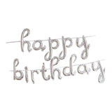 Max 13x Happy Birthday Balloons Reusable Banner Girls Child Birthday Wall Decor