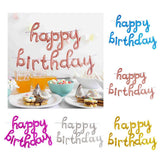 Max 13x Happy Birthday Balloons Reusable Banner Girls Child Birthday Wall Decor