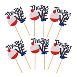 Max 6pcs The Big One Topper Picks Cake Decor for Photo Prop DIY Party Supplies
