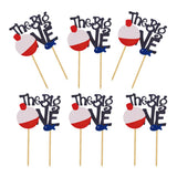 Max 6pcs The Big One Topper Picks Cake Decor for Photo Prop DIY Party Supplies