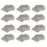 Max 12pc Creative Candy Boxes Wedding Gift Box Decorative Box Party Favor Silver