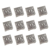Max 12pc Creative Candy Boxes Wedding Gift Box Decorative Box Party Favor Silver