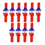 Max 10 Pieces Christmas Slap Bracelet Xmas Wristband Gifts Party Favors Type E