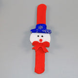 Max 10 Pieces Christmas Slap Bracelet Xmas Wristband Gifts Party Favors Type E