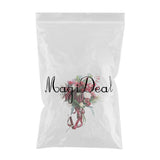 Max Artificial Flowers Bouquet Holding Flowers Home Office Decoration Wine Red