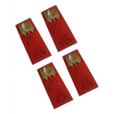 Max 4 Packs Pocket Cutlery Holder Cutlery Bag Cutlery Covers Xmas Table Ornament