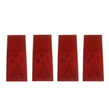 Max 4 Packs Pocket Cutlery Holder Cutlery Bag Cutlery Covers Xmas Table Ornament