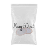 Max 6pcs Plastic Plates Disposable Dinnerware Dinner Wedding Dishes Rose Gold