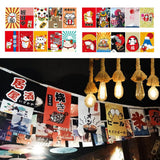 Max Japanese Style Bunting Flags Banners Shop Restaurant Doorway Decor Traditional