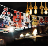 Max Japanese Style Bunting Flags Banners Shop Restaurant Doorway Decor Traditional