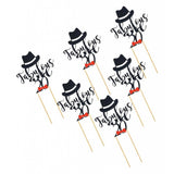 Max 6 Pieces Cake Toppers Wedding Decoration Birthday Party Favor 20