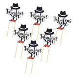 Max 6 Pieces Cake Toppers Wedding Decoration Birthday Party Favor 20
